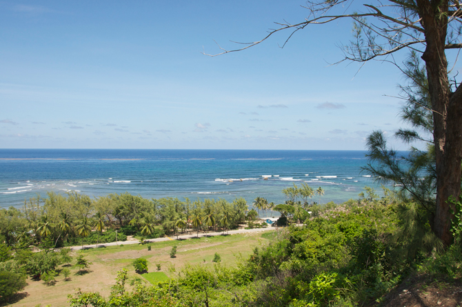 View of Bath Beach Barbados