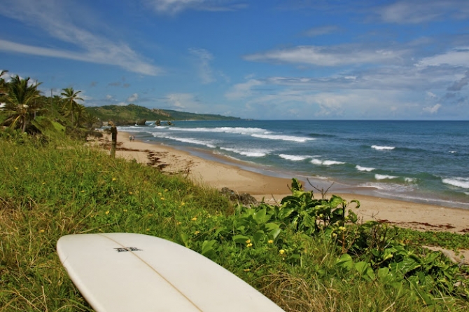 Top five East coast beaches in Barbados - Bathsheba beach