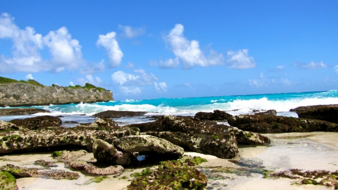 Shoreline of Harry Smith Beach