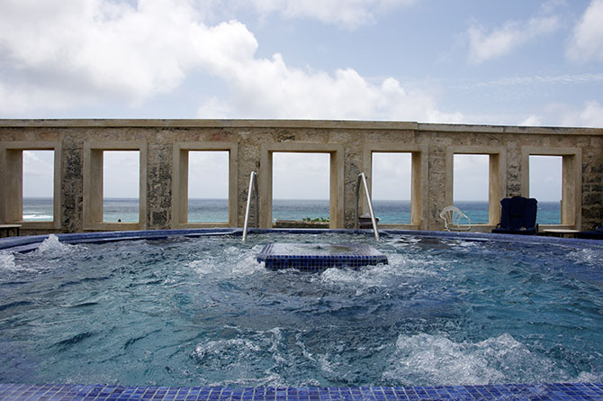 Jacuzzi at the Crane Residential Resort