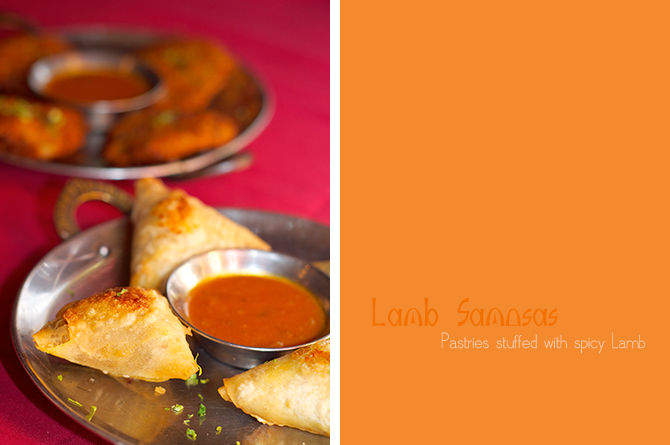 Lamb Samosas at Sitar Restaurant Barbados