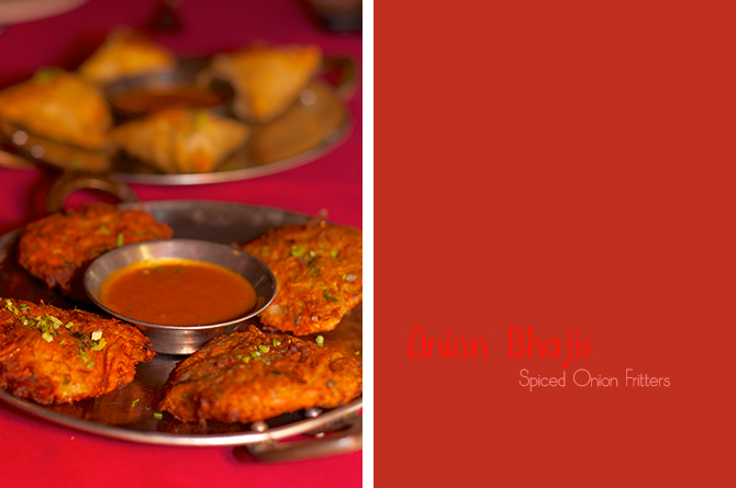 Onion Bhajis at Sitar Restaurant Barbados