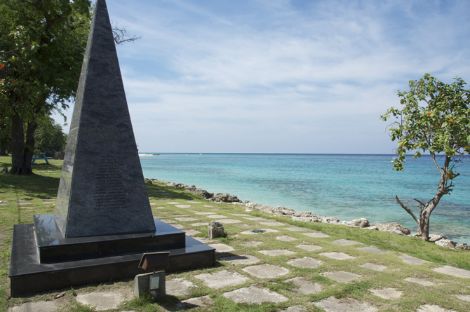 Memorial Site at Paynes Bay Barbados