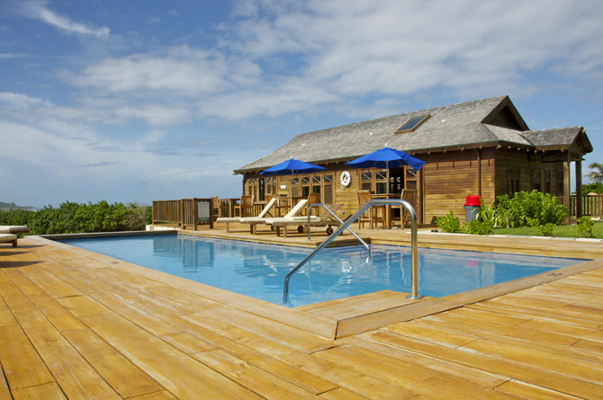 Pool at Santosha Barbados