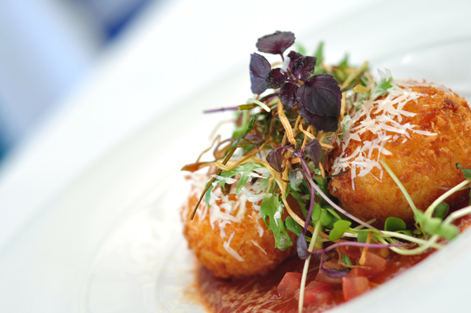 Starters at The Tides Restaurant Barbados Restaurant Review