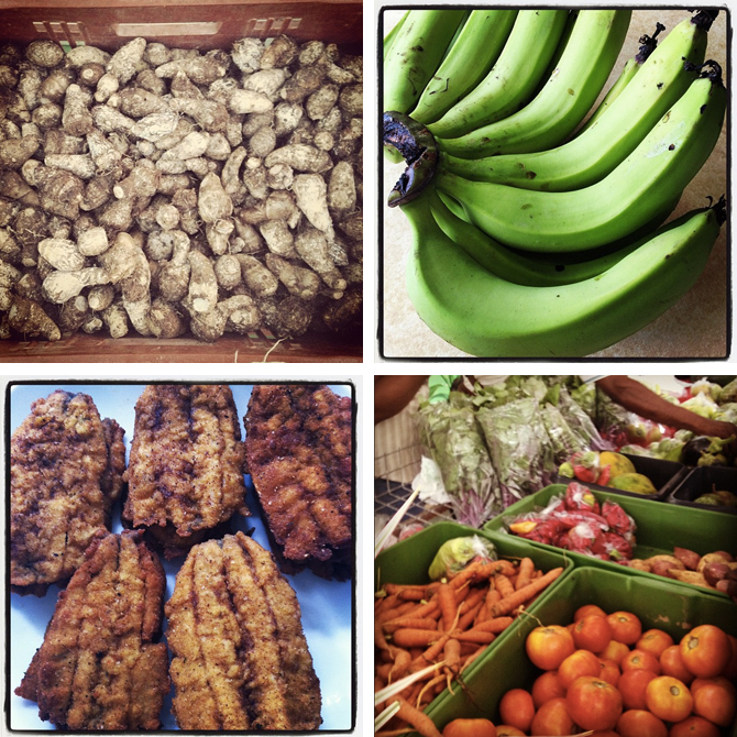 A Farmers Market Visit & Fresh Bajan Produce
