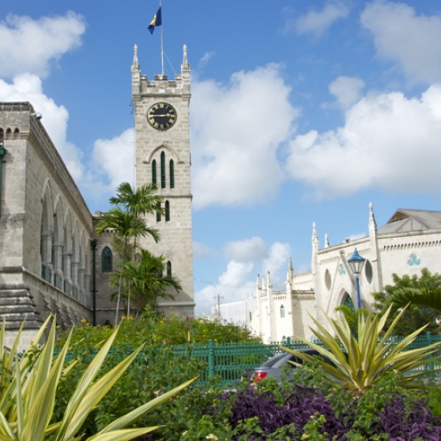 Parliament Buildings in the UNESCO Historic Bridgetown Site