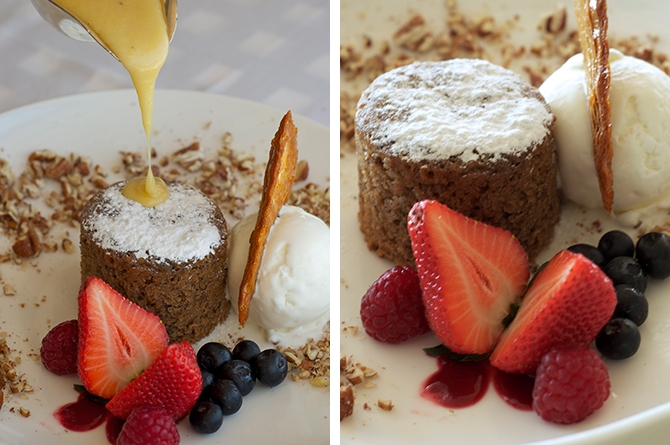 Little Sticky Toffee Pudding from The Tides Restaurant