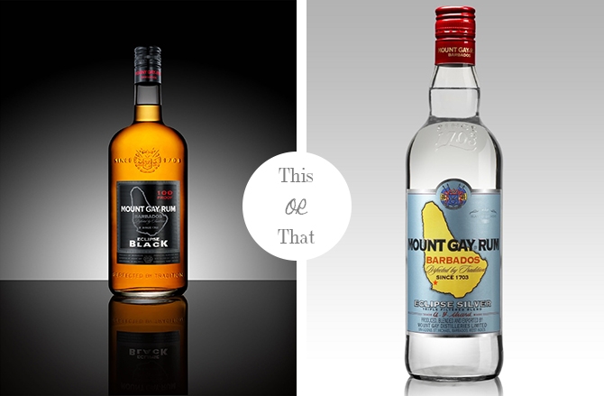 Brown Rum or White Rum