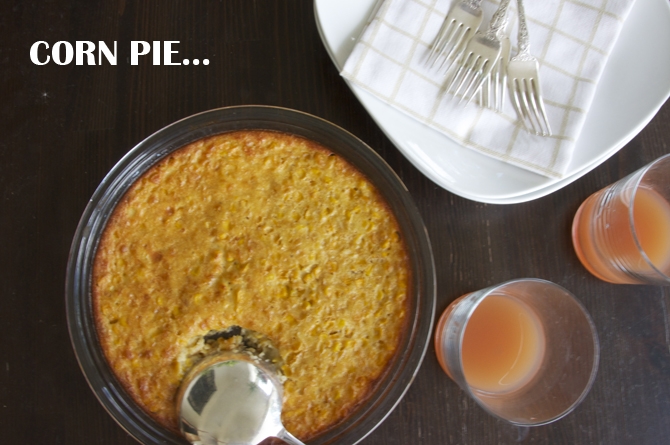 Corn Pie Barbados