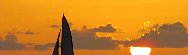 Sunset at Freshwater Bay Beach Barbados