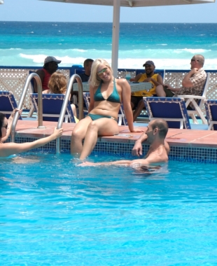 Pool At South Gap Hotel Barbados