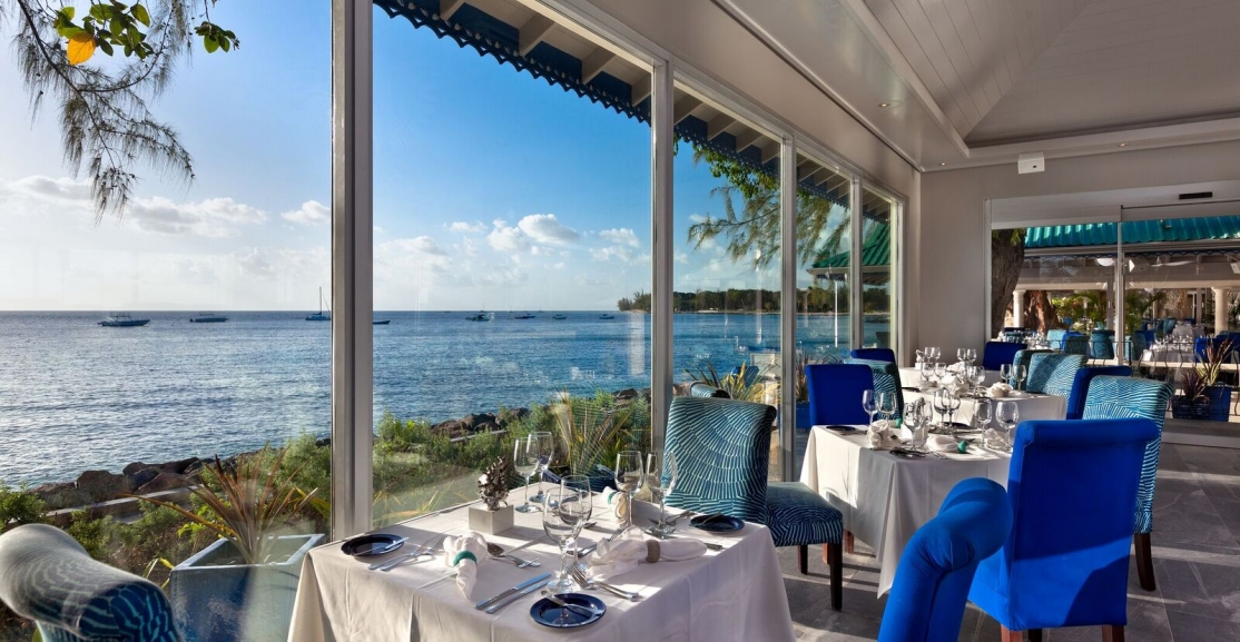 Dining at the Elegant and very Chic Tides Barbados