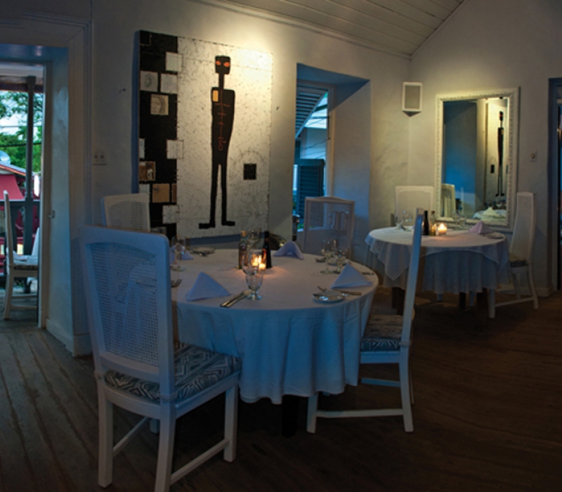 Upstairs Dining at The Mews Restaurant Barbados