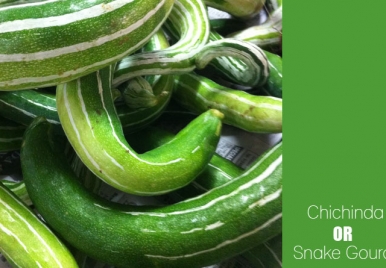 Chichina or Snake Gourd